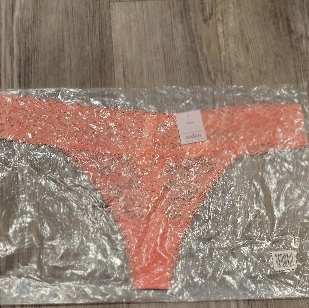 𝅺6 Pack Auden Orange Thong Size XL - Picture 6 of 6
